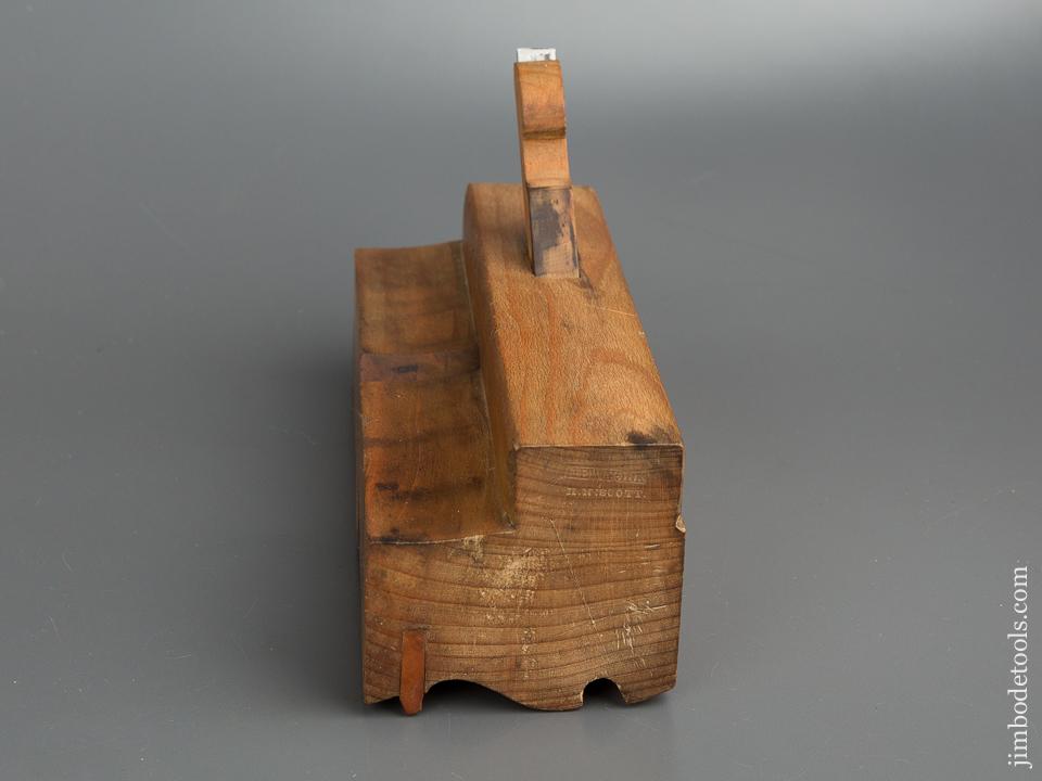 Massive! A. MILLER NEW YORK Crispy Complex Molding Plane circa 1850-60 FINE - 79936