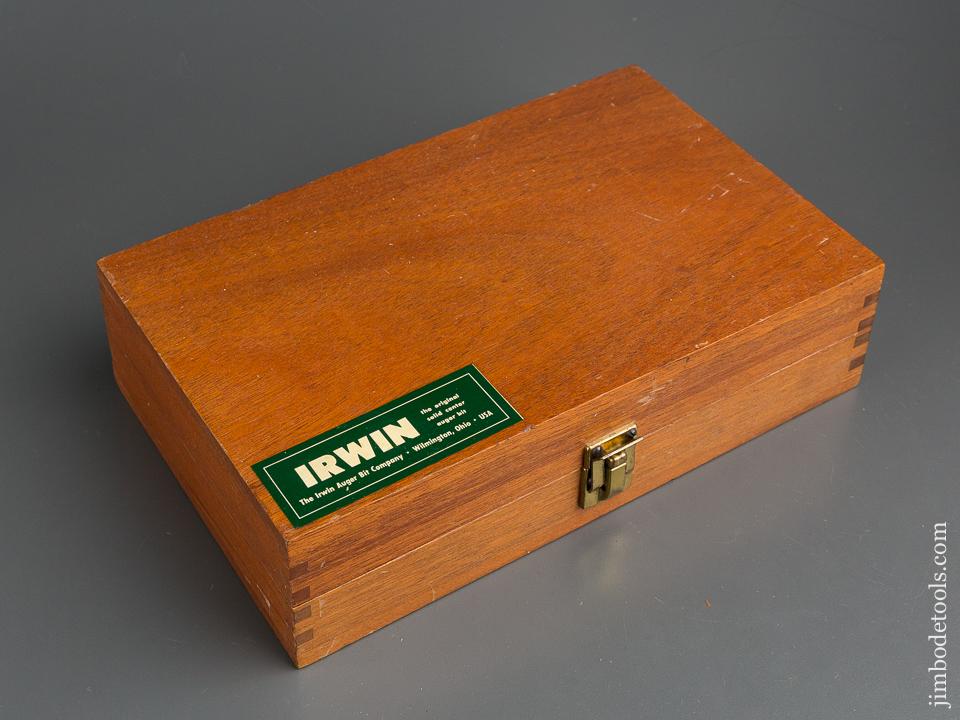 Complete Set of IRWIN Auger Bits in Original Box with Instructions - 79964