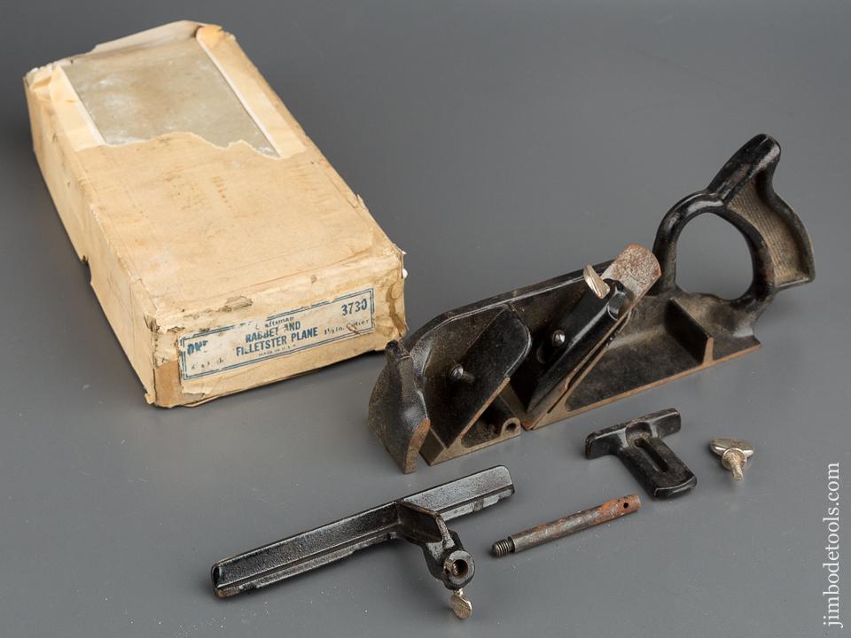 CRAFTSMAN No. 3730 Rabbet & Filletster Plane in Original Box - 80023