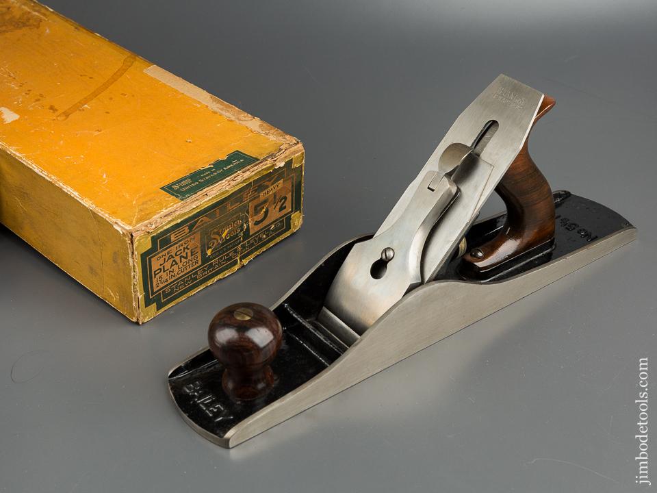 Unheard Of! STANLEY No. 5 1/2H Heavy Jumbo Jack Plane DROP DEAD MINT in Original Box - 80070U