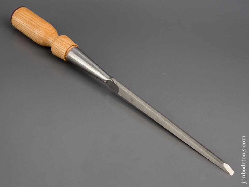 MINT 1/4 x 16 inch JAMES SWAN Socket Firmer Chisel NEW OLD STOCK - 80095
