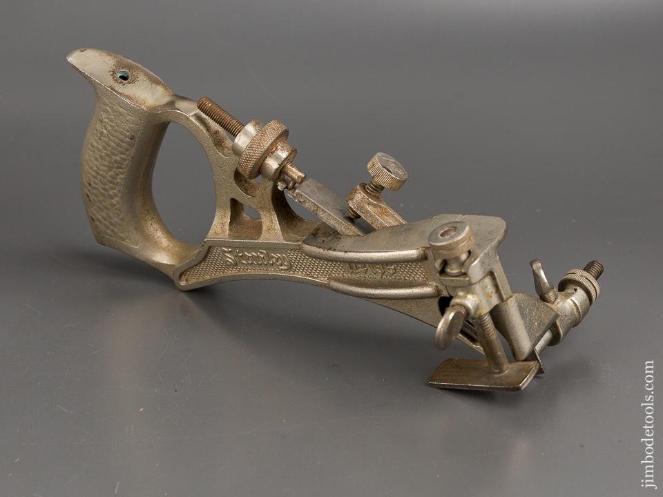 Extra Fine! STANLEY No. 196 Curved Rabbet Plane MONTAGUE Patent December 18, 1910 SWEETHEART - 80116