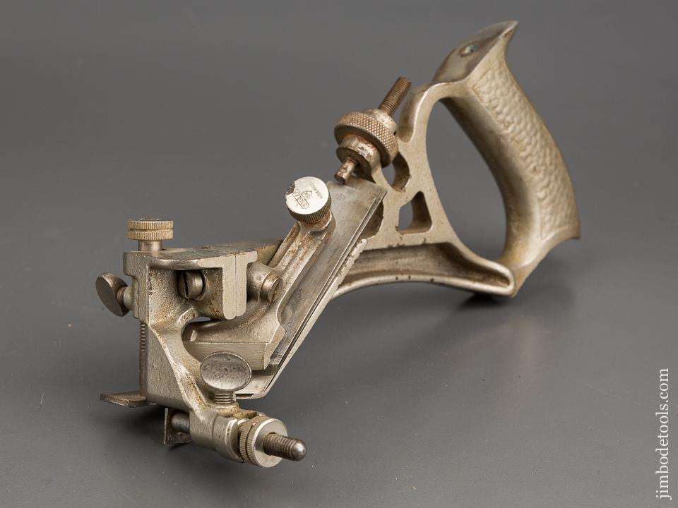 Extra Fine! STANLEY No. 196 Curved Rabbet Plane MONTAGUE Patent December 18, 1910 SWEETHEART - 80116