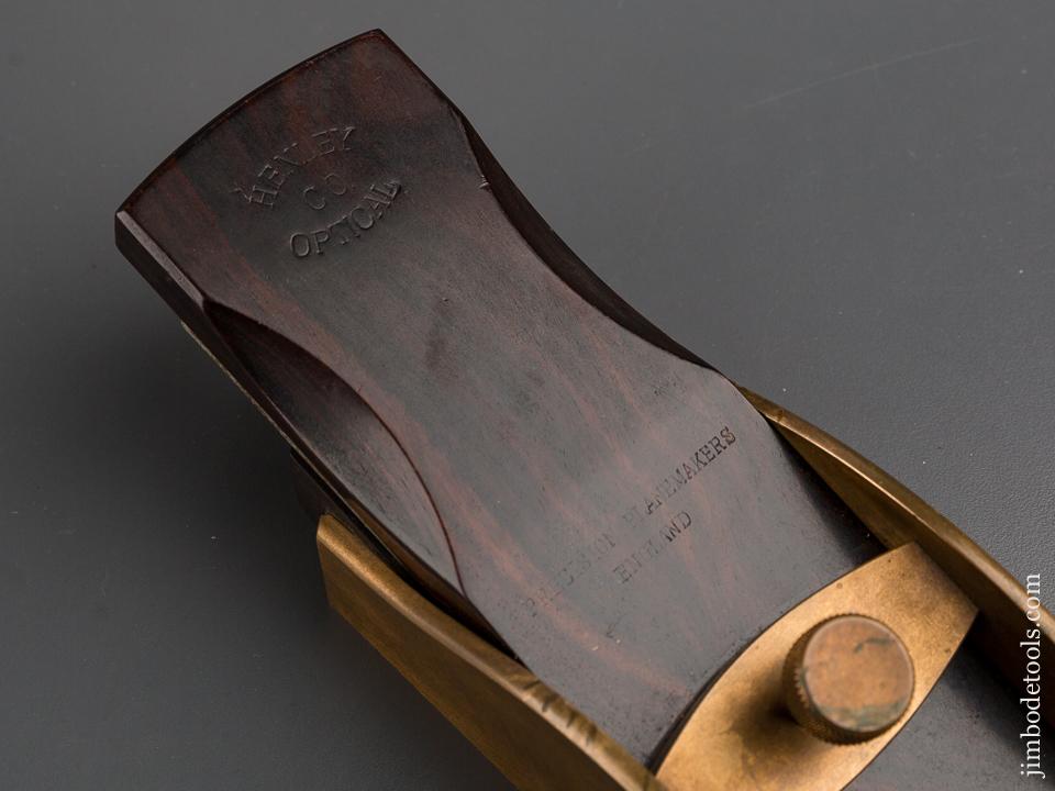 Dated 1976 Rosewood Infill HENLEY OPTICAL No. 43 Improved Miter Plane - 80120U