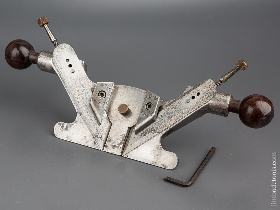 MASSIVE 14 1/2 inch HENLEY OPTICAL Double Side Rebate Plane - 80122