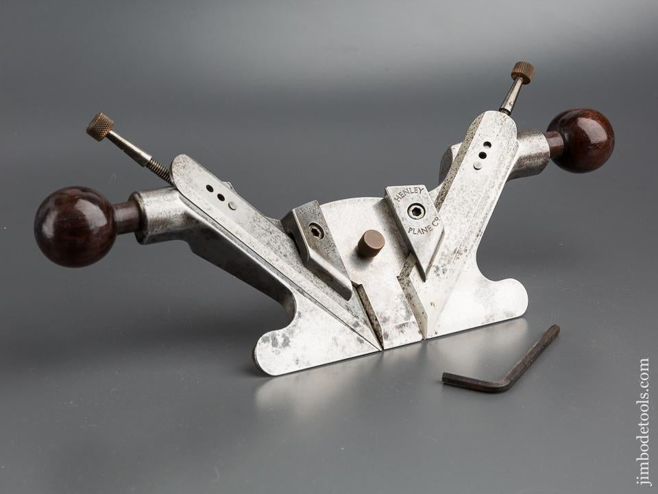 MASSIVE 14 1/2 inch HENLEY OPTICAL Double Side Rebate Plane - 80122