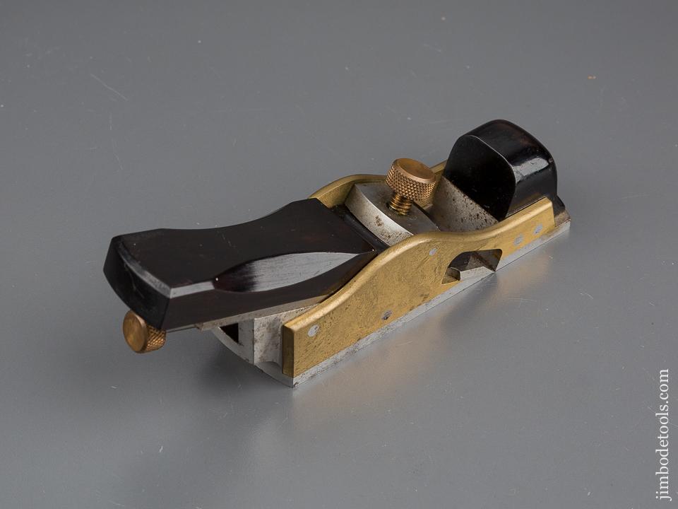 Ebony Infill HENLEY OPTICAL No. A31 Thumb/Miter Plane with Rabbet Opening - 80125U