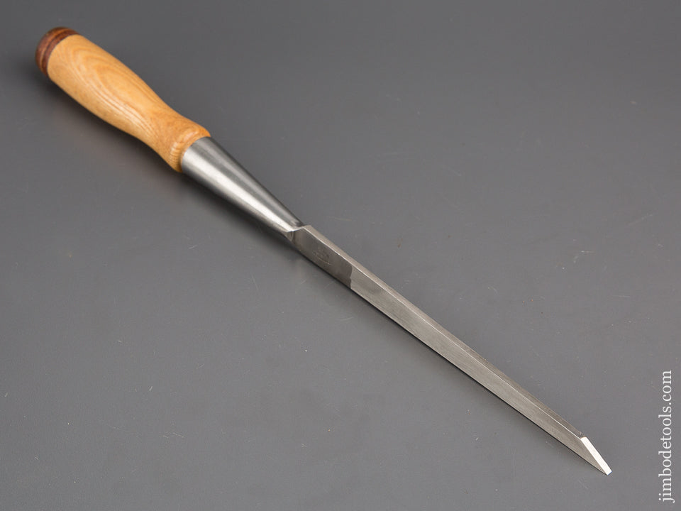 MINT 1/8 x 14 inch JAMES SWAN Socket Firmer Chisel NEW OLD STOCK - 80380