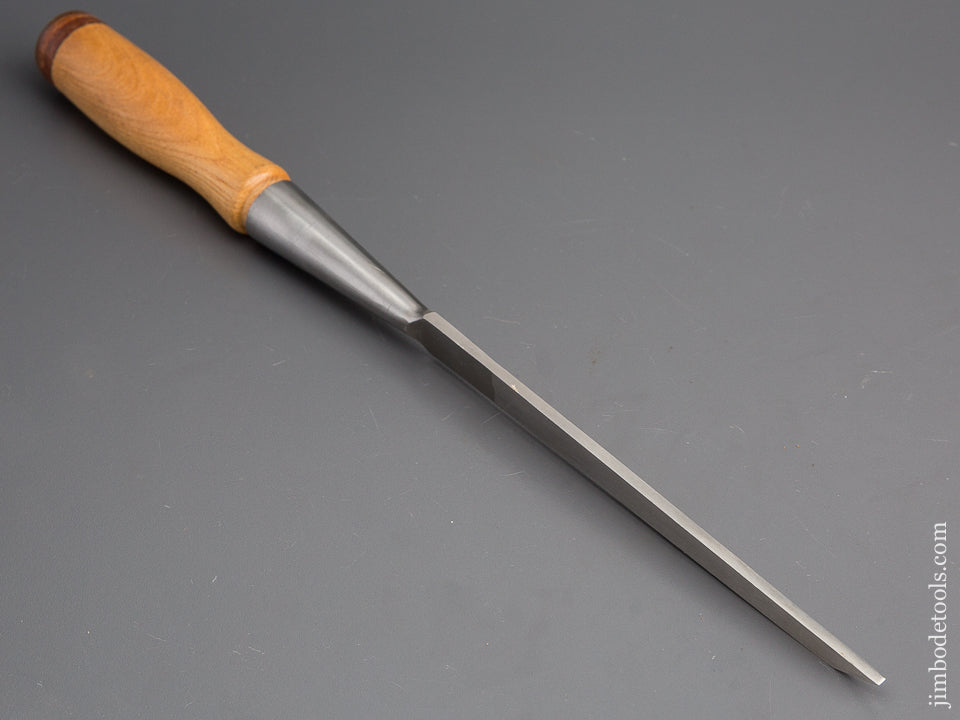 MINT 1/8 x 14 inch JAMES SWAN Socket Firmer Chisel NEW OLD STOCK - 80380