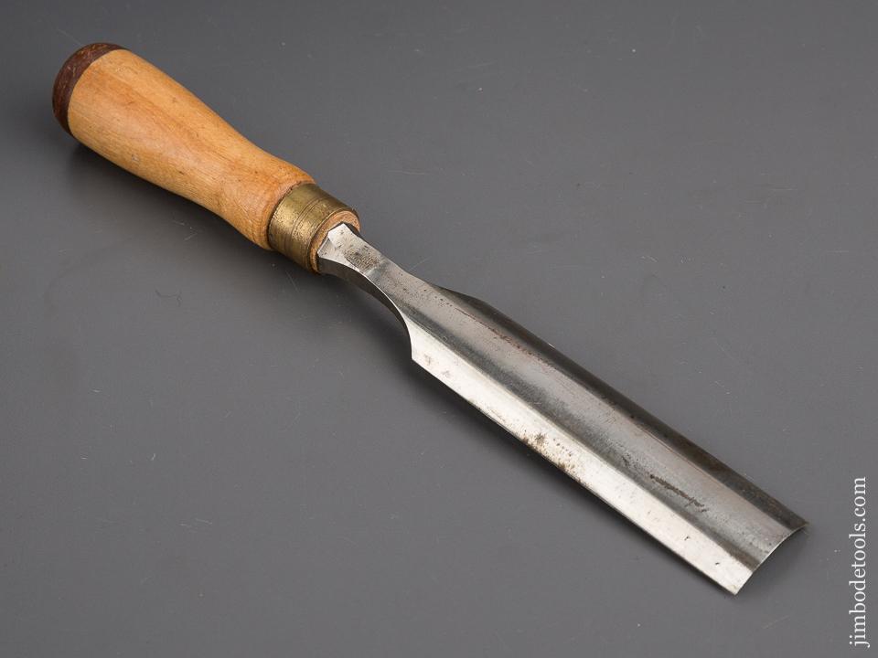 NEW OLD STOCK 1 1/4 x 10 1/2 inch JAMES SWAN Tang Firmer Gouge UNUSED - 80184