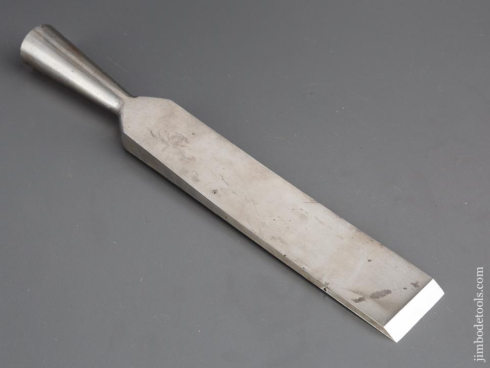 NEW OLD STOCK 1 3/4 x 12 inch JAMES SWAN Light Socket Framing Chisel UNUSED - 80189