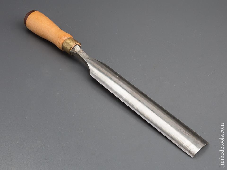 UNUSED! 1 1/4 x 13 1/4 inch JAMES SWAN Tang Firmer Gouge NEW OLD STOCK - 80206