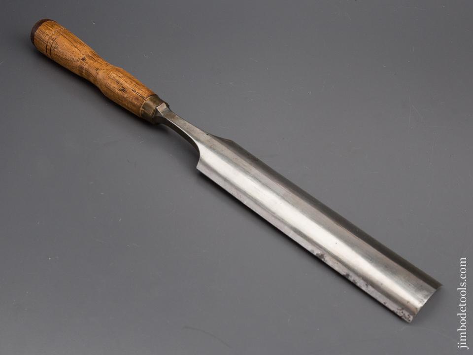 NEW OLD STOCK 1 3/4 x 16 1/2 inch Dual Marked JAMES SWAN DOUGLASS Tang Firmer Gouge UNUSED - 80207