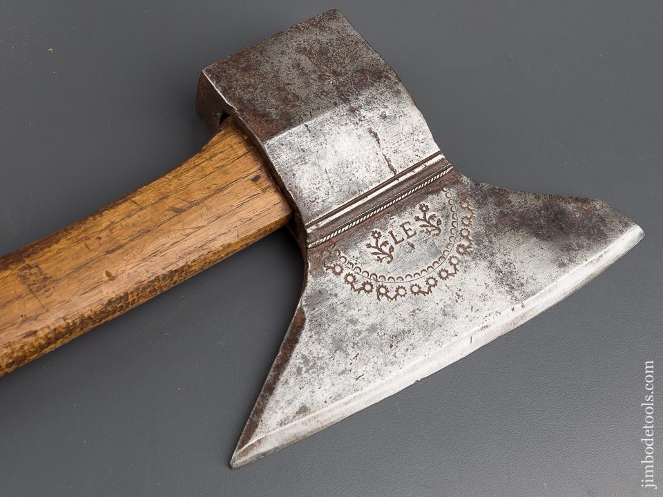 Stunning Decorated European Side Axe - 80232U