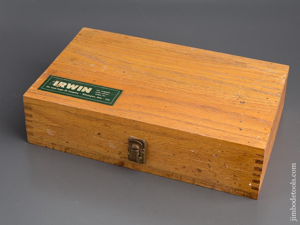 Complete Set of IRWIN Auger Bits in Original Box - 80252