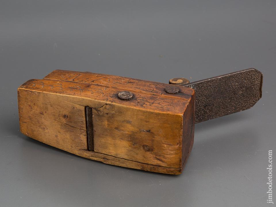 Fancy European Compass Plane Dated 1793 - 80258U