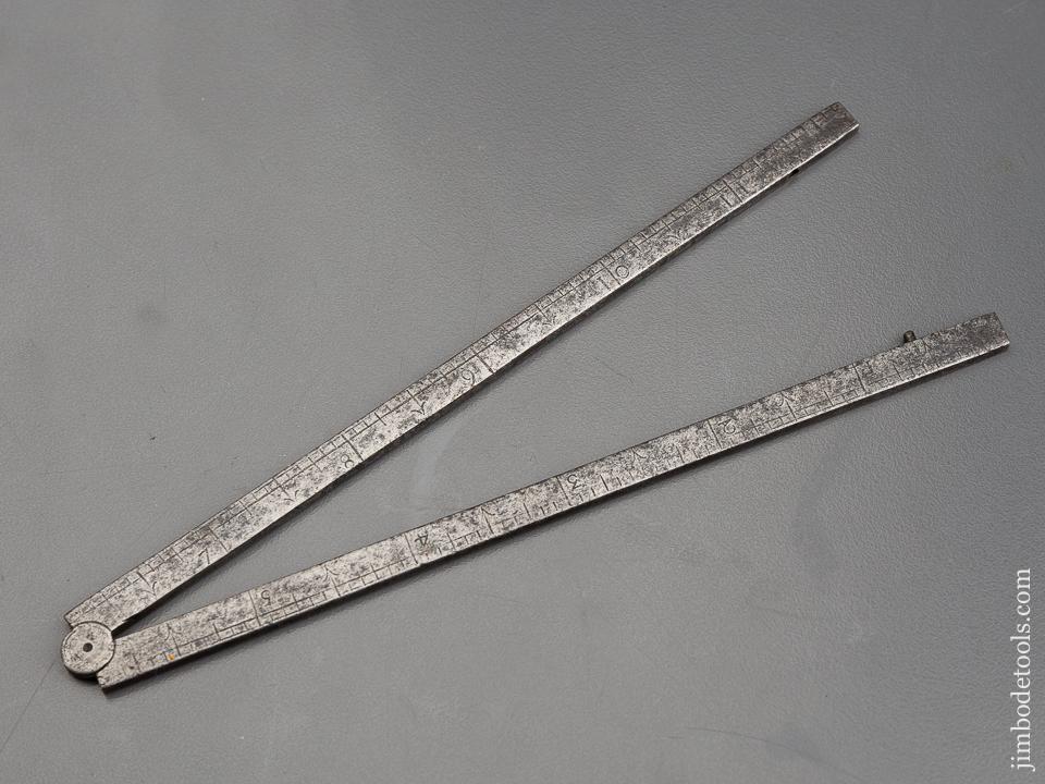 17th Century Iron Folding Rule - 80265U