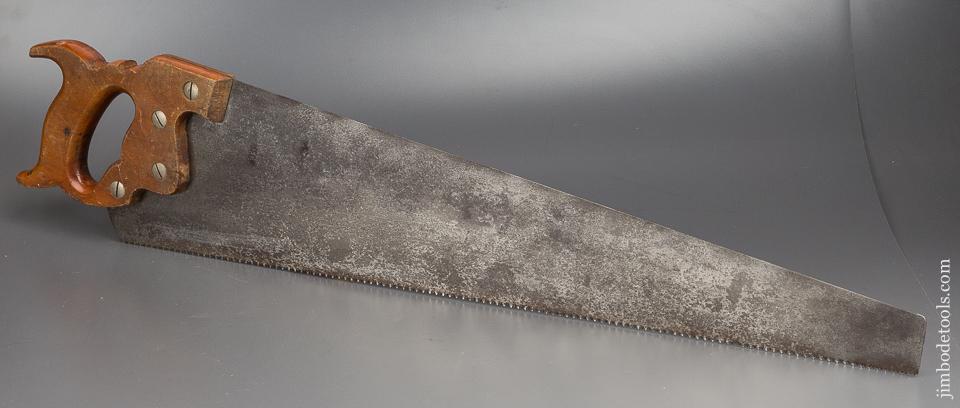 10 point 26 inch Crosscut ATKINS No. 65? Hand Saw - 80379