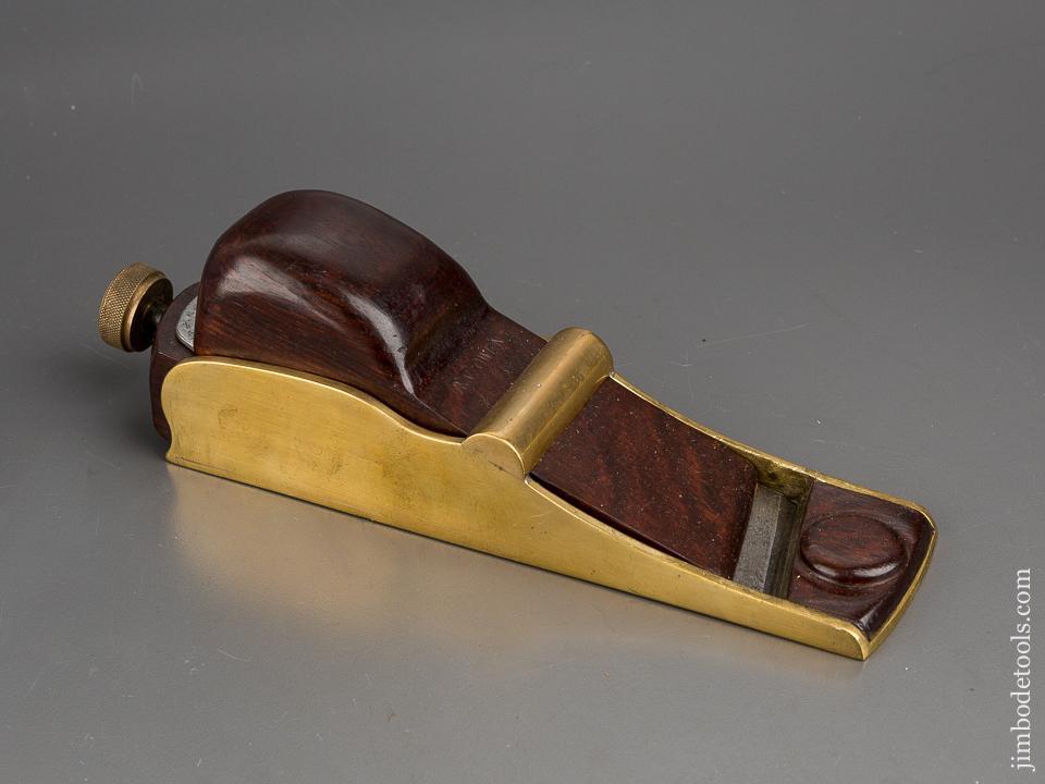 Adjustable Gunmetal Low Angle Skewed Infill Block Plane! - 80444