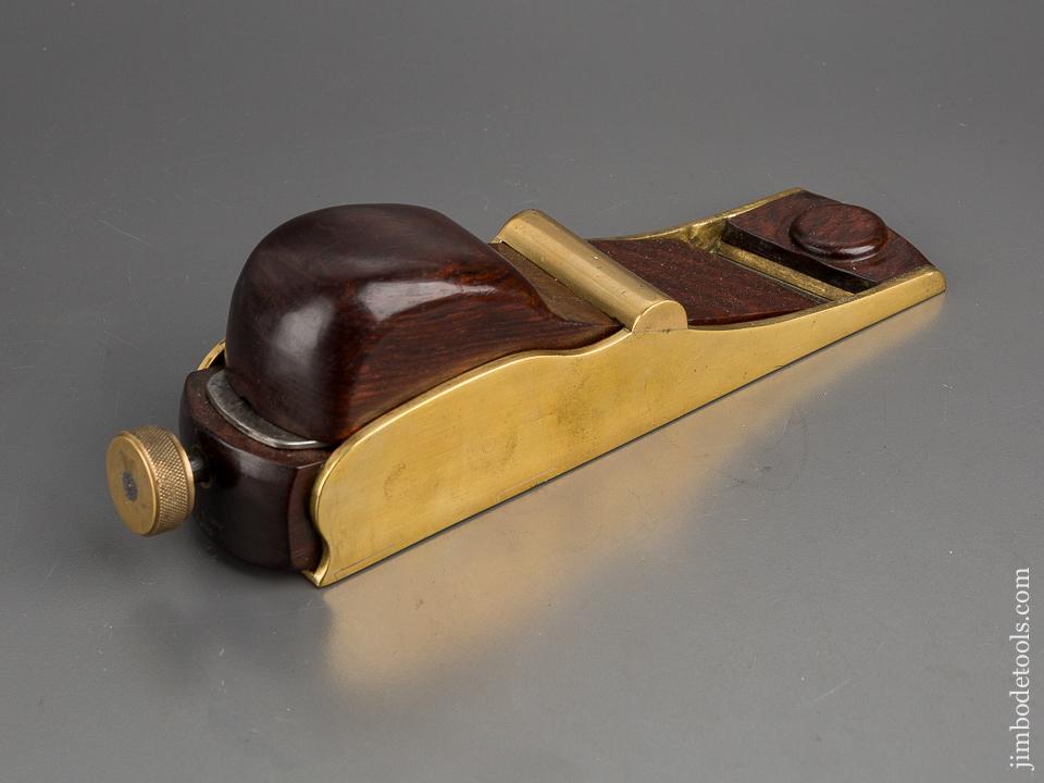 Adjustable Gunmetal Low Angle Skewed Infill Block Plane! - 80444