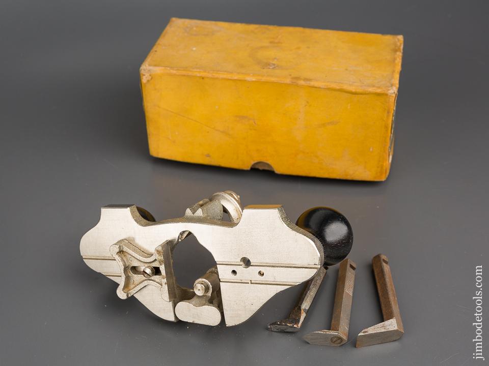 STANLEY No. 71 Router Plane 100% COMPLETE in Original Box - 80475