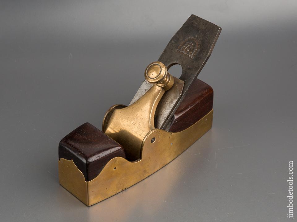 Awesome Gunmetal Smooth Plane with Rosewood Infill EXTRA FINE - 80499