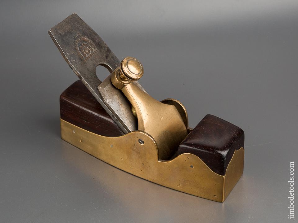Awesome Gunmetal Smooth Plane with Rosewood Infill EXTRA FINE - 80499