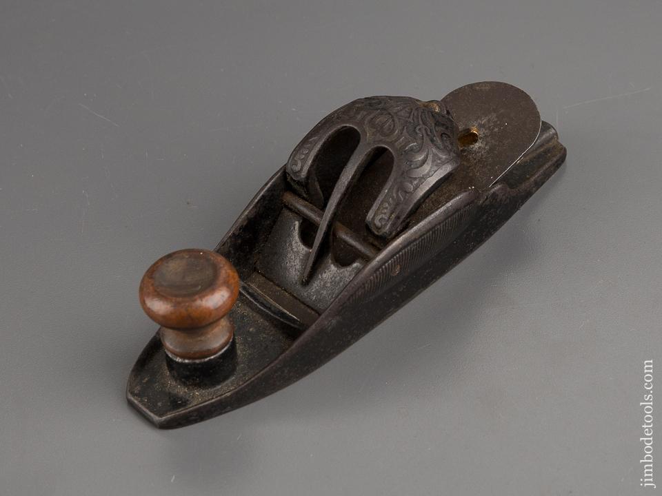 Extra Fine! Type One STANLEY No. 110 Shoe Buckle Block Plane circa 1874-75 - 80664