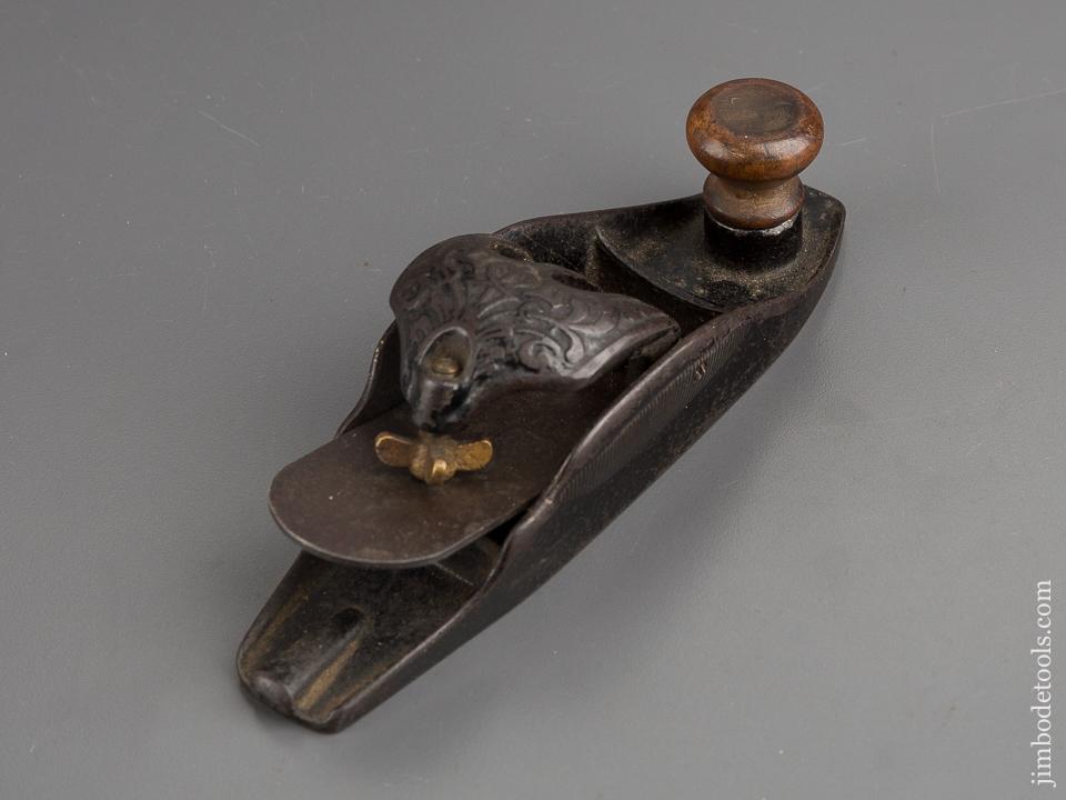 Extra Fine! Type One STANLEY No. 110 Shoe Buckle Block Plane circa 1874-75 - 80664