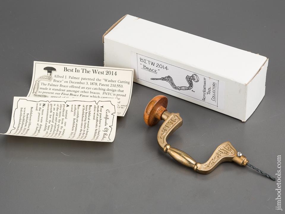 PNTC 2014 Best in the West Miniature 5 /14 inch PALMER Brace Favor in Original Box - 80724