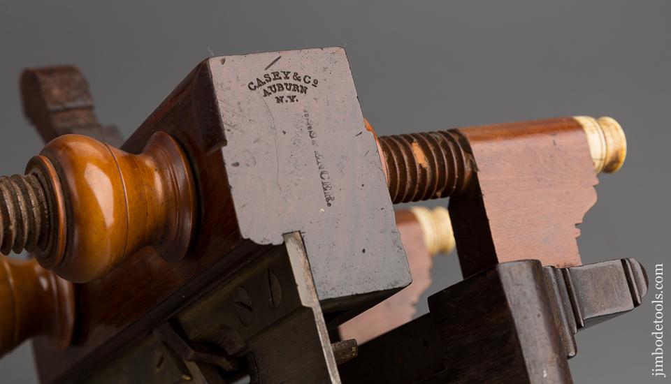 CASEY & CO Rosewood Plow Plane with Ivory Tips circa 1830-50s EXTRA FINE - 80927U