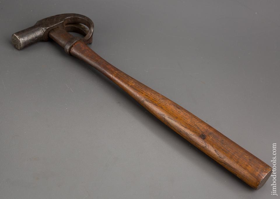 Rare! SOLOMON ANDERSON Patent August 20, 1845 Wrap Around Claw Hammer - 81081U