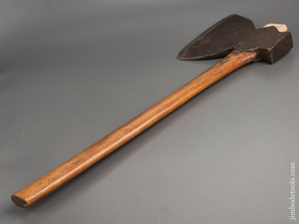 Nice Small J. BEATTY Offset Broad Axe Hewing Axe - 81171