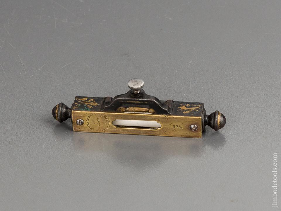 Spectacular! DAVIS No. 37 1/2 Pocket Level with Gold Pinstripes - 81220U