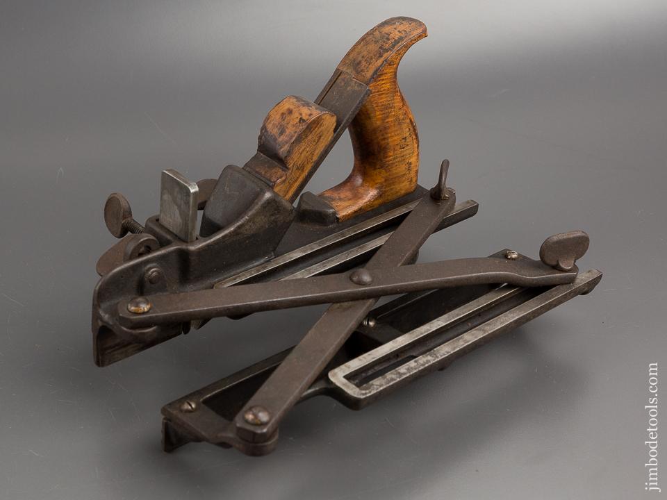 Marvelous! MORRIS Patent Plow Plane with 3 Irons - 81244