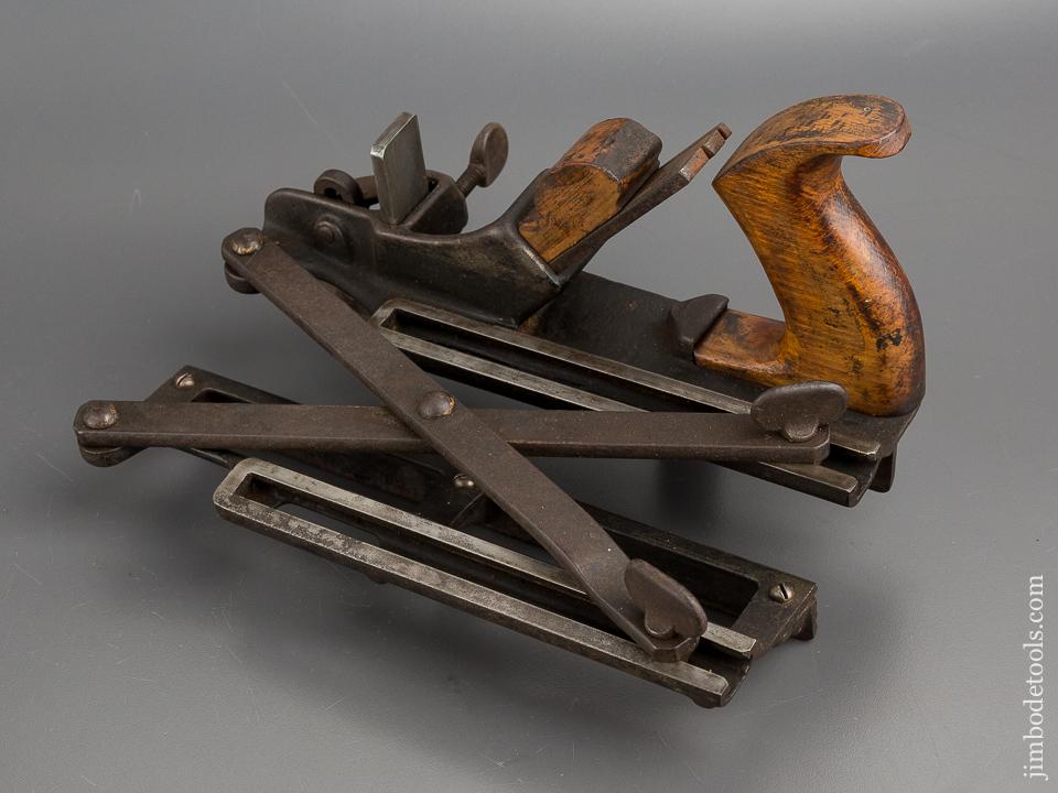 Marvelous! MORRIS Patent Plow Plane with 3 Irons - 81244