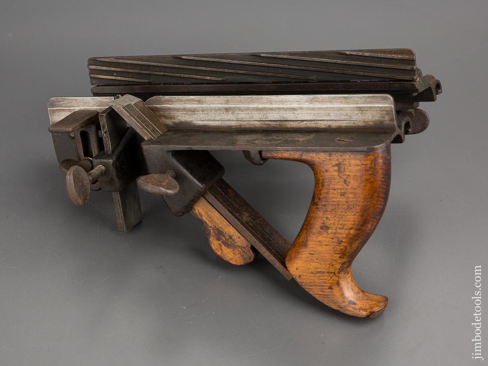 Marvelous! MORRIS Patent Plow Plane with 3 Irons - 81244