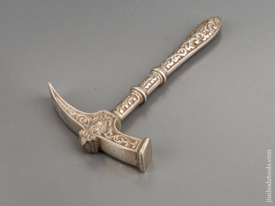 Beautiful Ornate HENNIG'S PATENT Ornamental Hammer Circa 1901 - 81392R