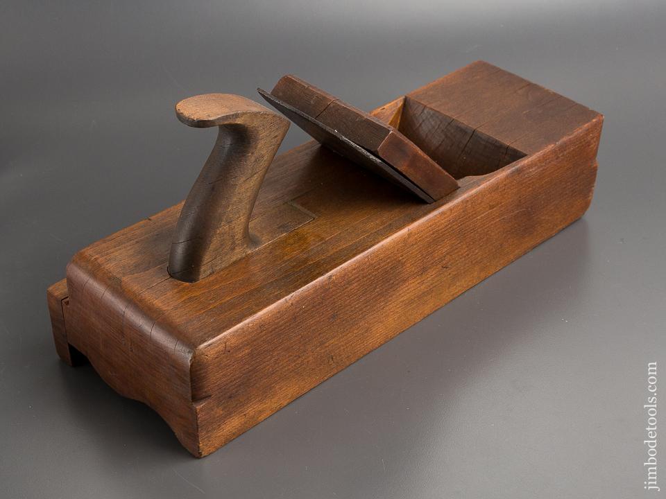 Monster! OHIO TOOL CO 5 1/4 inch Crown Molding Plane with 3 5/8 inch Iron circa 1851-1913 - 81418R
