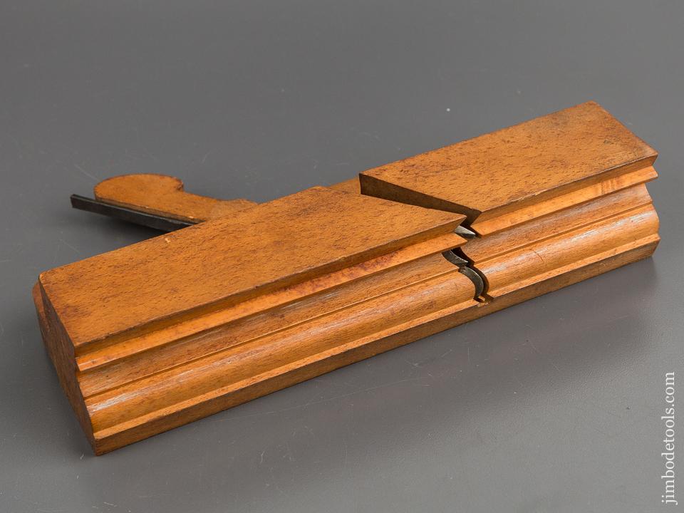 Two inch Wide! JOHN BELL PHILADA Crispy Complex Molding Plane circa 1829-51 MINT - 81456R