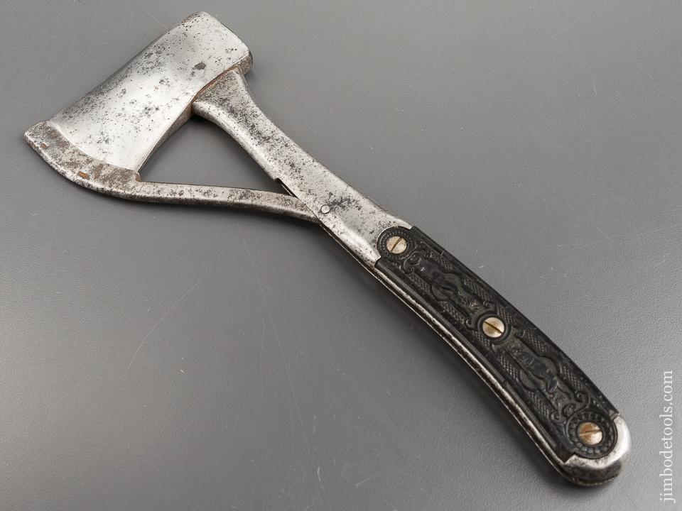Great MARBLES No. 2 Hatchet with Hound and Hare Handle - 81461R
