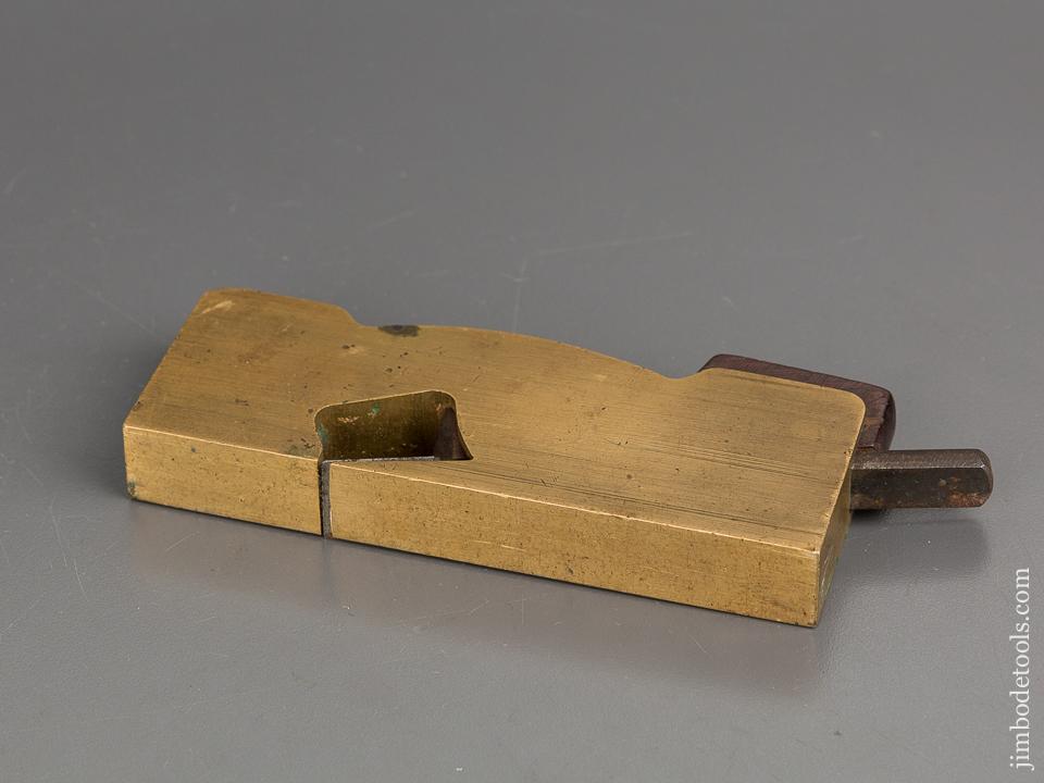 Extra Fine! Small Size Gunmetal Shoulder Plane by POPPING NY - 81563U