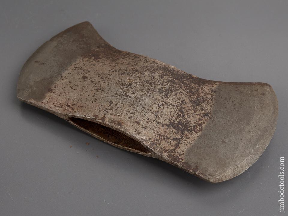 Four pound Double Bit Felling Axe by MARSHAL WELLS HDW. CO Embossed and with ORIGINAL Paint - 81883