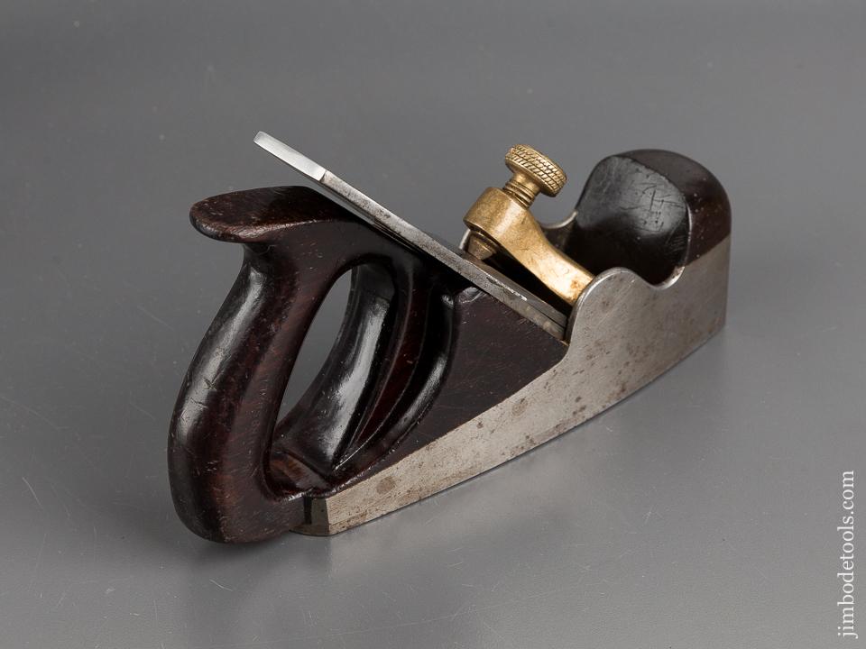 Great Pre-War Dovetailed Steel and Rosewood NORRIS No. 5 Smooth Plane - 81890