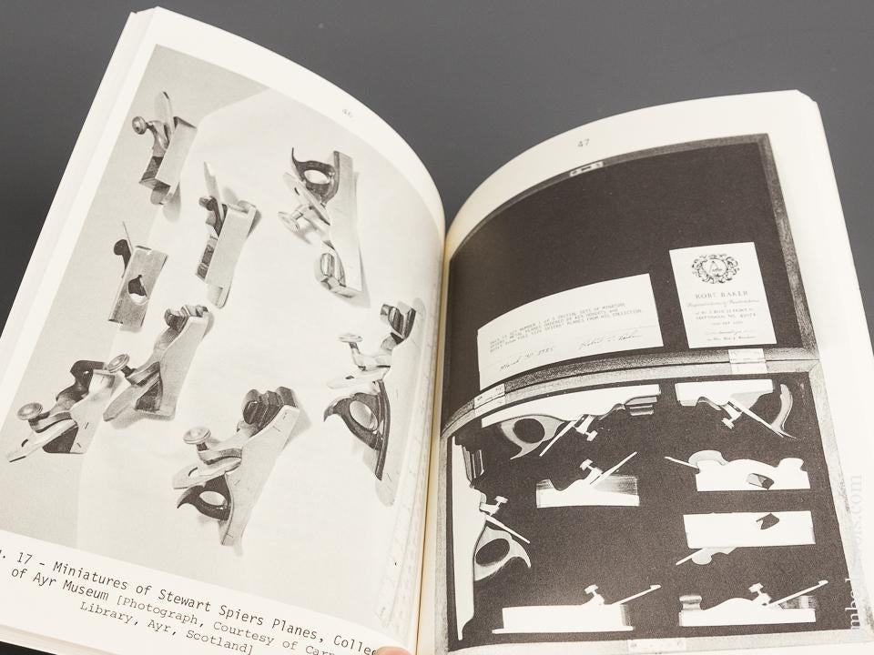 Book: SCOTCH AND ENGLISH METAL PLANES w/ Several Catalogs 2nd Revised and Enlarged 1991 Edition - 81900R