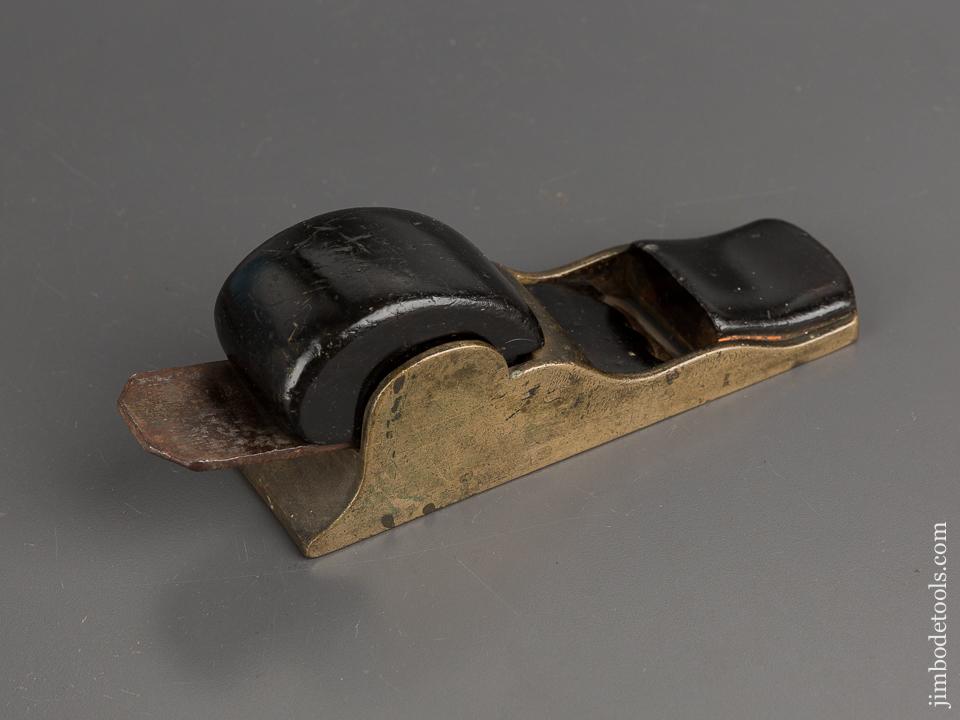 Ebony and Gunmetal Scottish Style Block Plane - 81918R