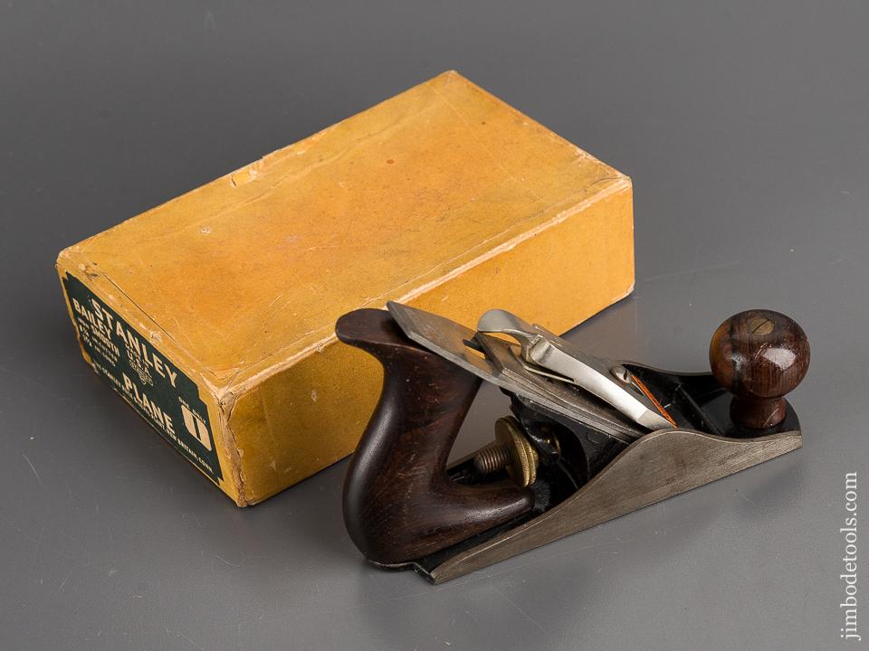 STANLEY No. 1 Smooth Plane NEAR MINT! In Original Box SWEETHEART - 82098