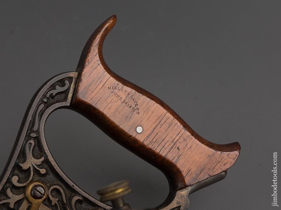 CRISP Ornate STANLEY MILLER's Patent June 28, 1890 No. 41 Plow Plane - 82101