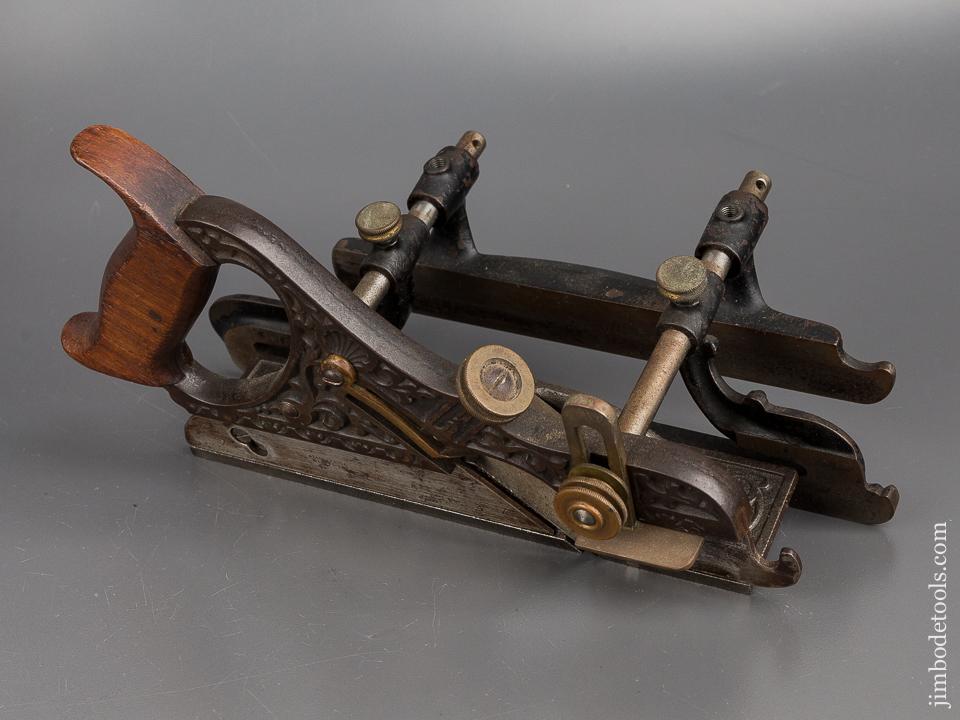 CRISP Ornate STANLEY MILLER's Patent June 28, 1890 No. 41 Plow Plane - 82101