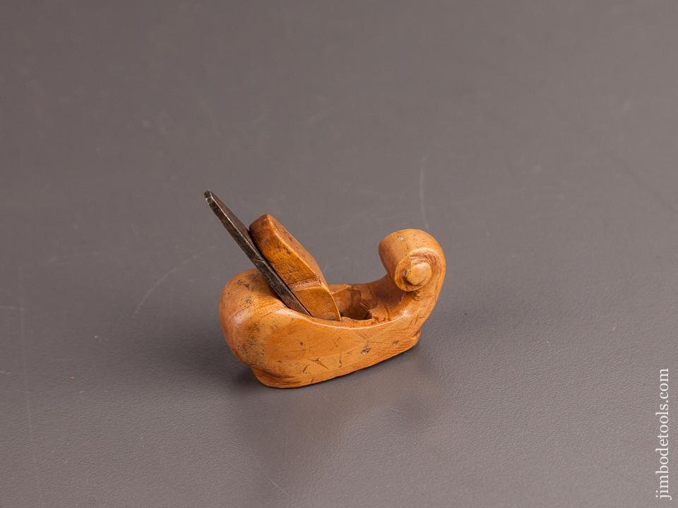 Miniature Dutch Style Violinmaker's Smooth Plane in Boxwood - 82121U